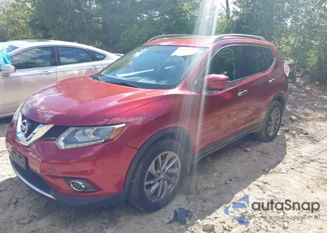 2016 Nissan Rogue Sl from USA, damaged, VIN 5N1AT2MVXGC748384